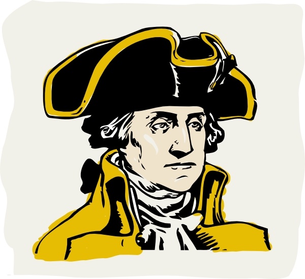 George Washington clip art 