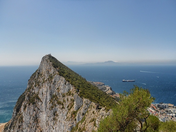 gibraltar mountain landscape