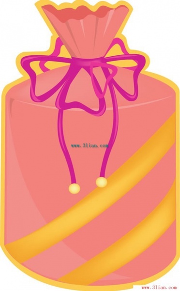 Gift Bag. Valentine`s Day Vector Template Stock Vector - Illustration of  merchandise, lestore: 169749700