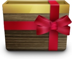 Gift wood box