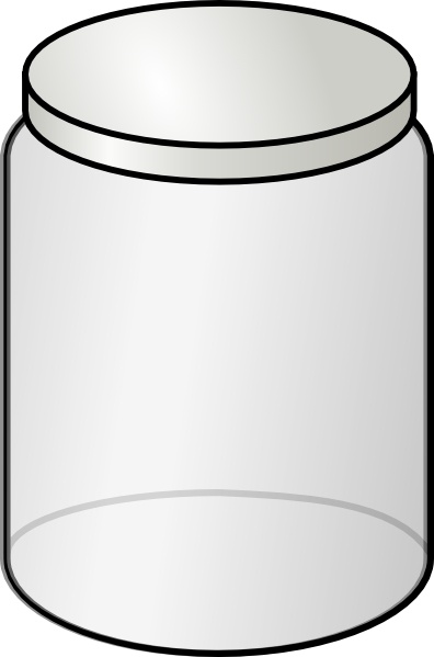 Glass Jar clip art 