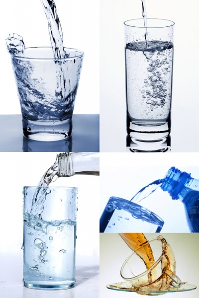 glass of pure water highdefinition picture
