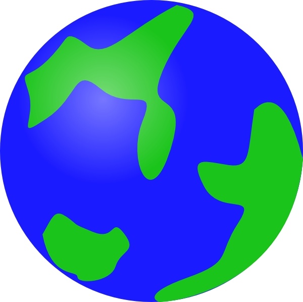 Globe Earth clip art 