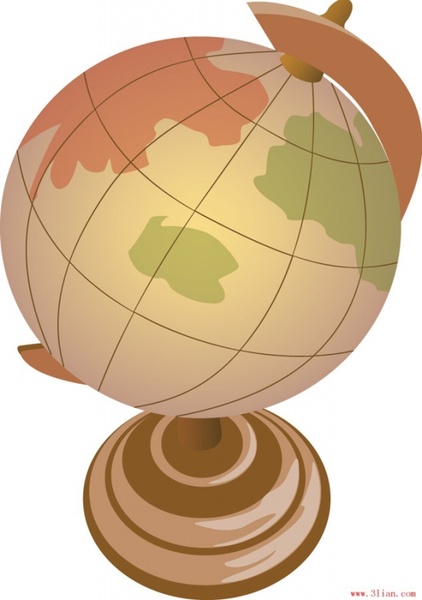 globe illustrator file free download