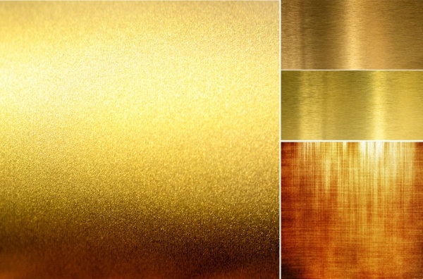 gold brushed metal texture background of highdefinition picture