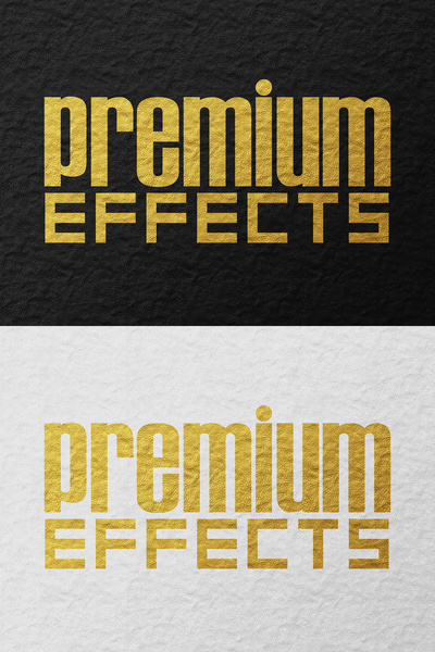 gold text effects 4