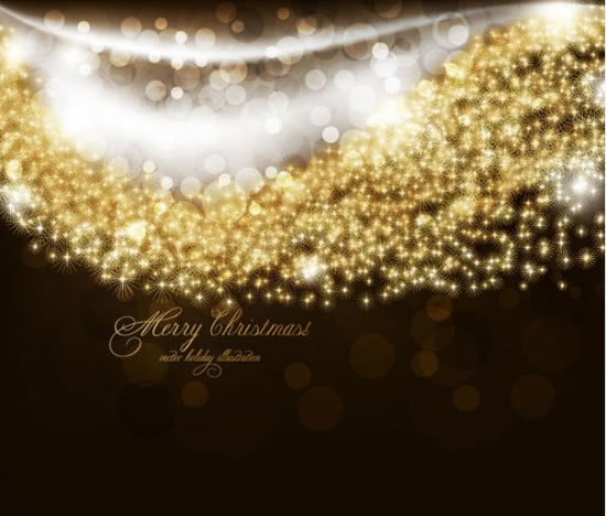 christmas background vivid sparkling gorgeous lights elegant decor