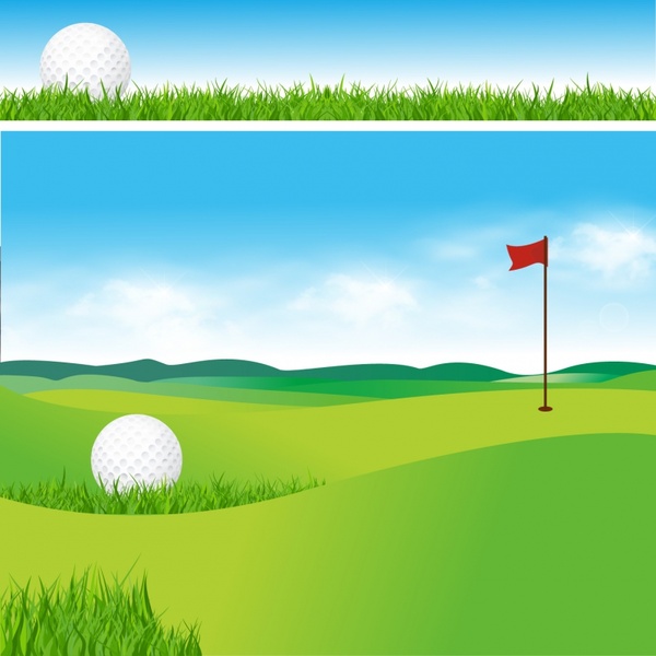 Golf course vectors free download 260 editable .ai .eps .svg .cdr files