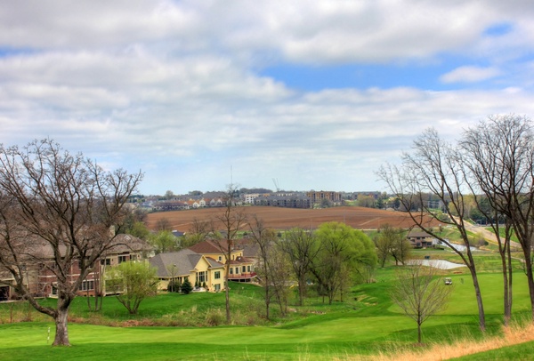 golf course landscape in madison wisconsin
