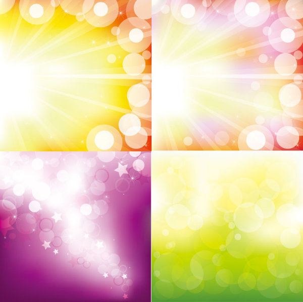 gorgeous bright background vector graphic