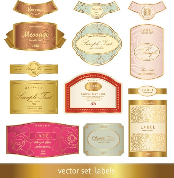 Download Vector wine bottle label free vector download (9,918 Free ...