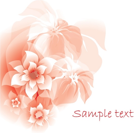 gorgeous red pattern background 05 vector