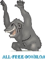 Gorilla Angry