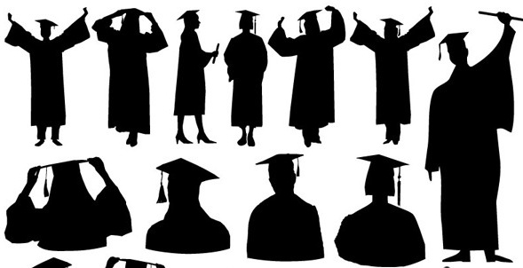 Free Free Graduate Silhouette Svg 856 SVG PNG EPS DXF File