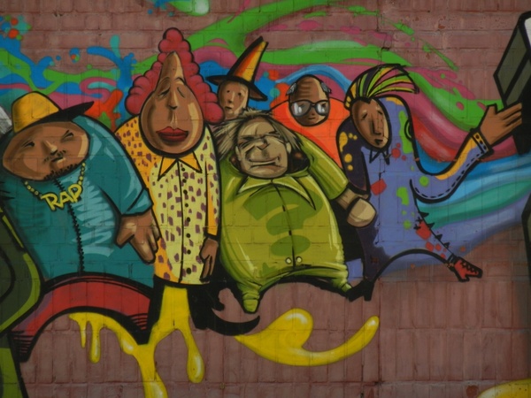 graffiti street art mural