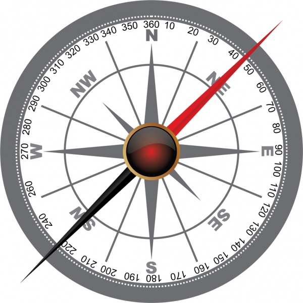 gray compass