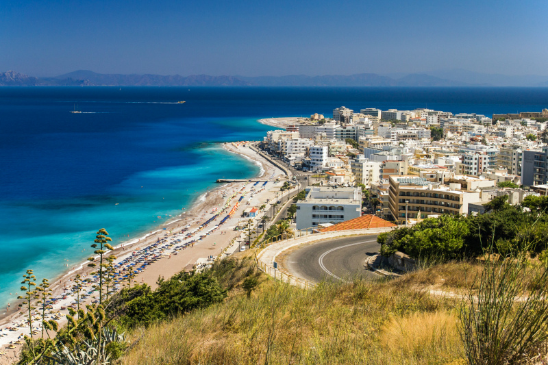 greece scenery picture beautiful seaside city 