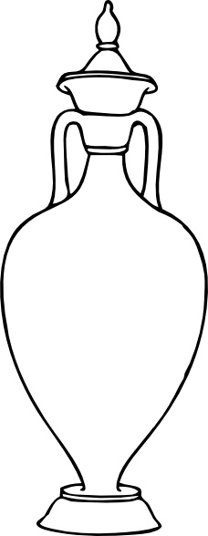 Greek Amphora clip art