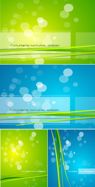 green and blue glare background vector graphic