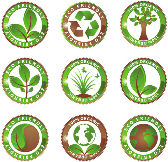 green environmental protection vector icon 