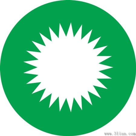 green gear icon vector