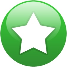 Green globe star