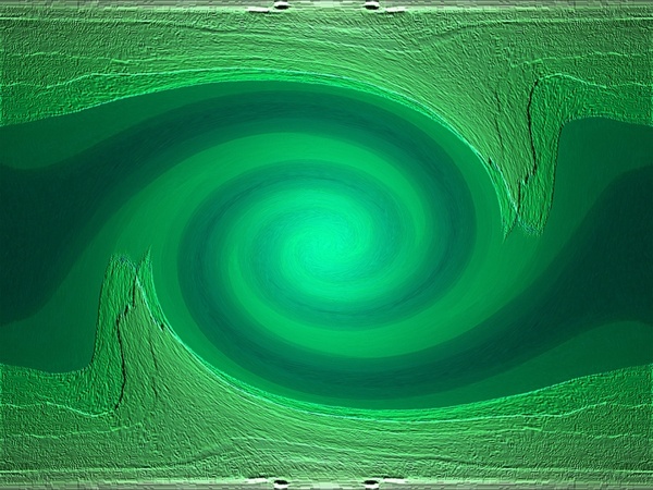 green swirl 