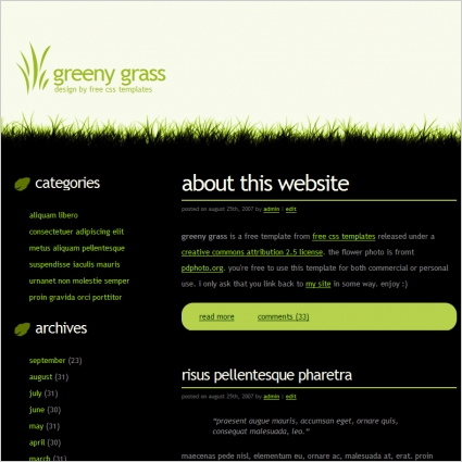 greeny grass
