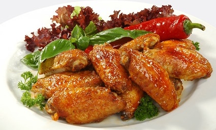 grilled chicken wings picture