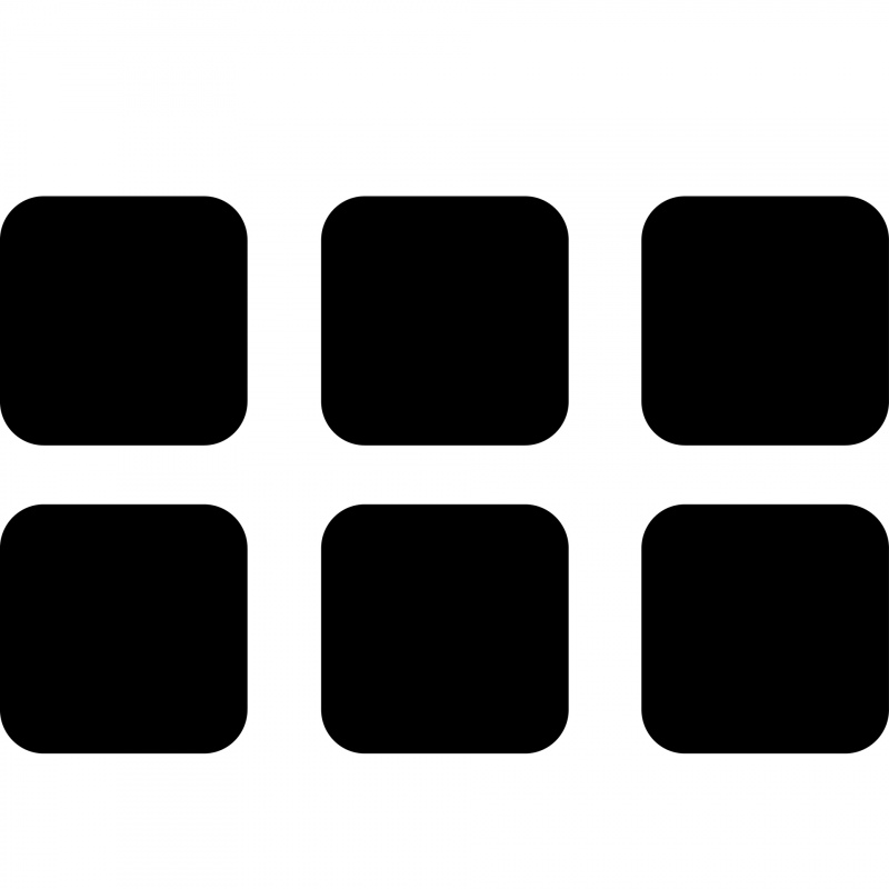 grip horizontal sign icon flat symmetric silhouette horizontal squares outline
