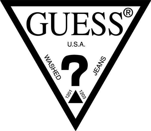 Guess jeans 0 Free vector in Encapsulated PostScript eps ( .eps ...