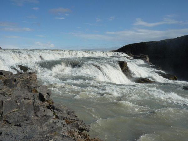 gullfoss waterfall river