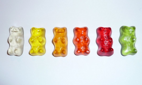gummi bears fruit gums bear
