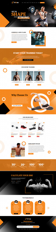  gym advertising poster psd template dynamic realistic  