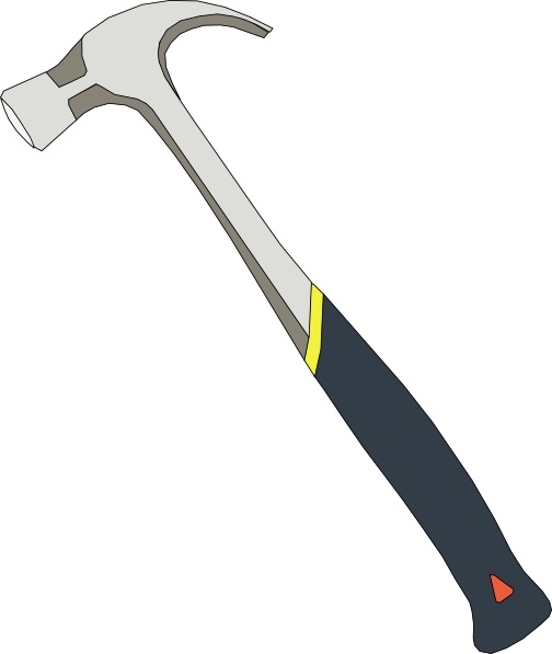 Clip Art Hammer And Nail