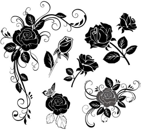 Download Handpainted flowers 02 vector Free vector in Coreldraw cdr ( .cdr ) vector illustration graphic ...