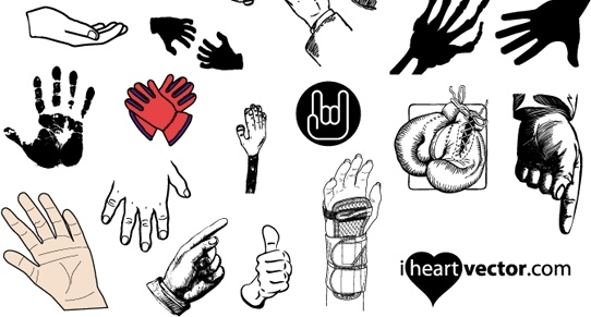 Hands free vector pack