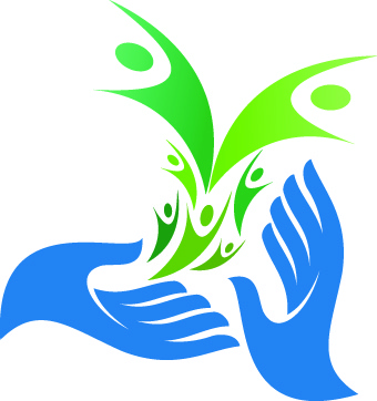 hands logo design vector