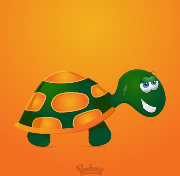 Handsome turtle Vectors graphic art designs in editable .ai .eps .svg ...