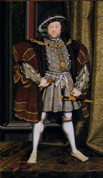 hans holbeing king henry viii england