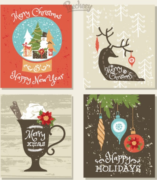 happy holidays cards