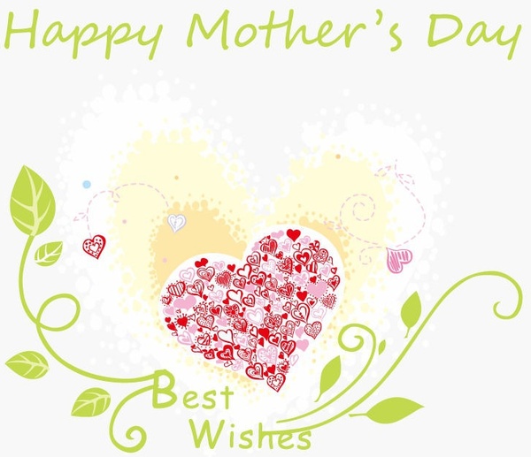 Happy Mother’s Day Vector Illustration