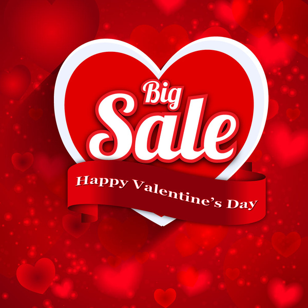 happy valentine day big sale