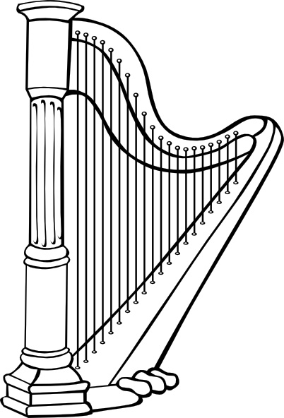 Harp clip art