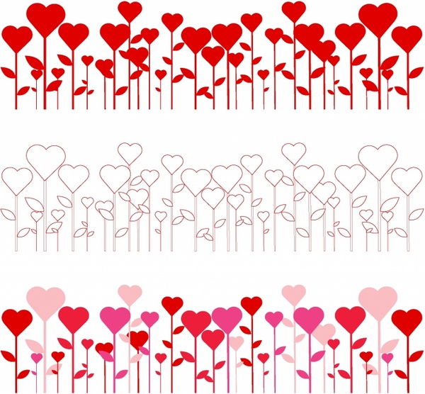 Download Love heart border free vector download (13,214 Free vector ...