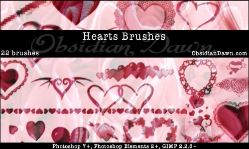 Photoshop Heart Brushes Photoshop Brushes Download 2 416 Photoshop Brushes For Commercial Use Format Abr