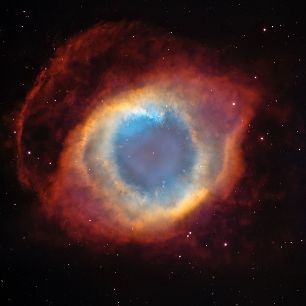 helix nebula ngc 7293 planetary fog