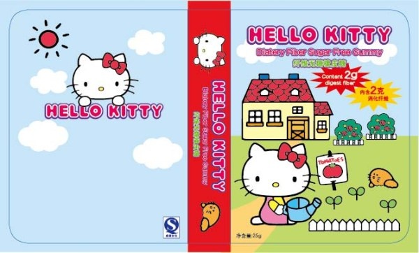 hello kitty cover design elements vector