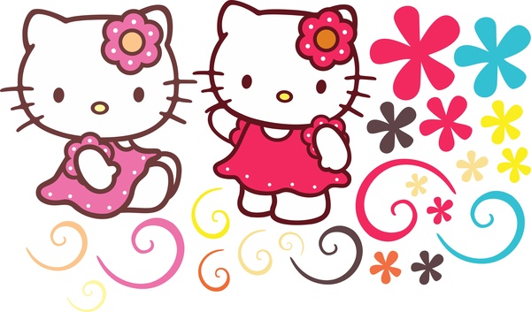 Hello Kitty Vector Cdr Hello kitty logo vector eps free download