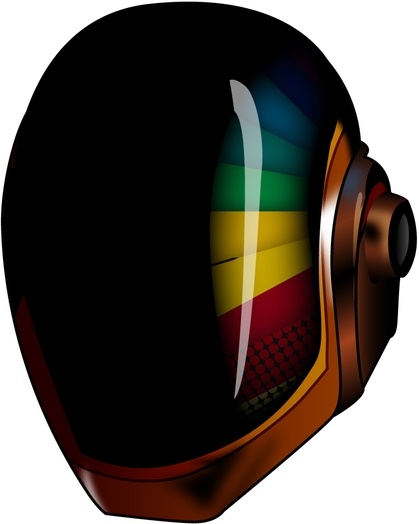 Helmet Daft Punk Vector